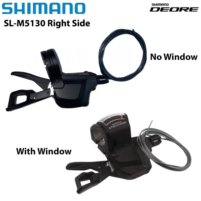 Tuas Pemindah Gigi SHIMANO DEORE SL-M5130 10 Kecepatan Untuk Sepeda Gunung MTB Aksesoris Sepeda Shim