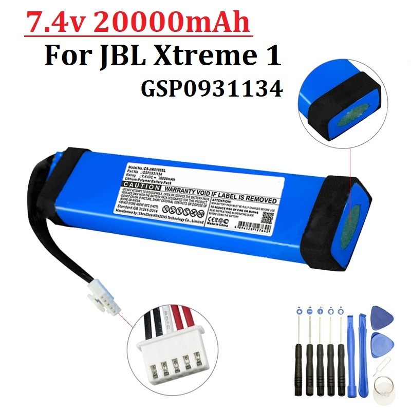 Upgrade version For JBL xtreme 1 Xtreme1 20000mAh GSP0931134 Battery For JBL Xtreme Wireless Bluetoo
