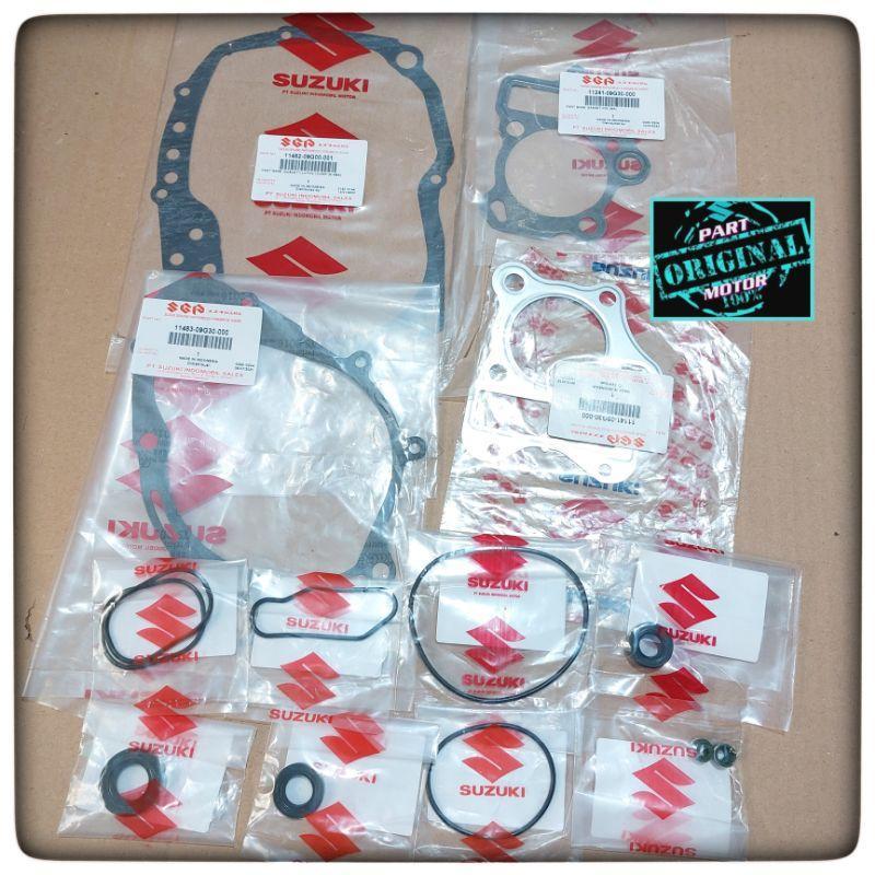 paking full set koping magnet blok head sil klep oring tutup klep sil operan engkol gir smash 110 ol