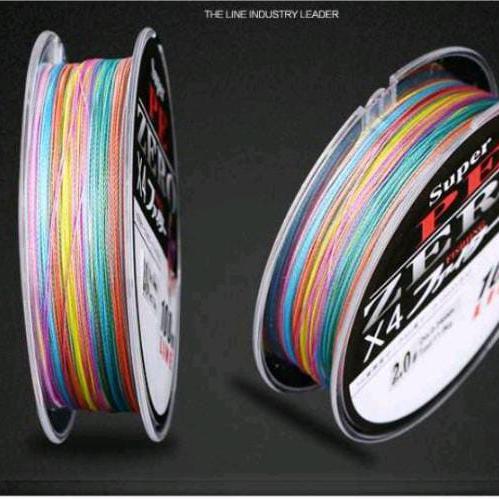 senar pancing PE X4 super zero 100meter