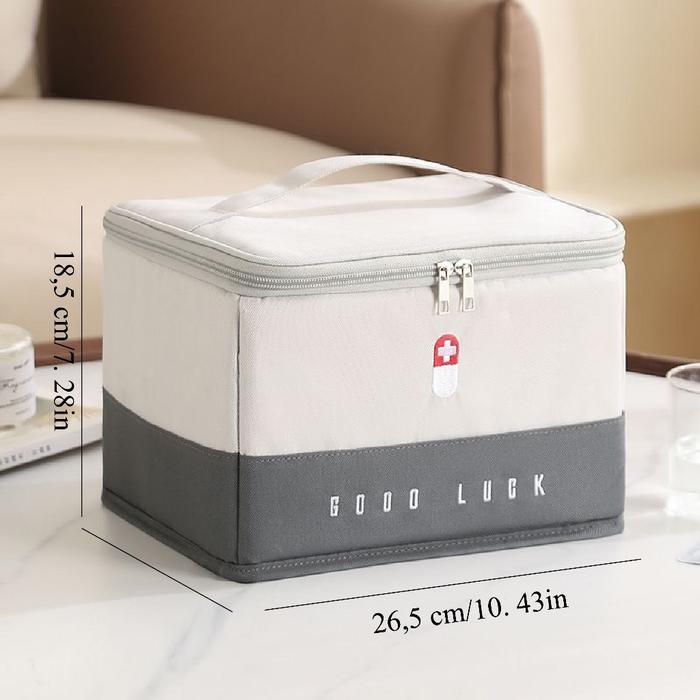 Da Mi  -  U-Living Tas Tempat Penyimpanan P3K Tas Perlengkapan Medis Tas Organizer Obat Kotak Obat U