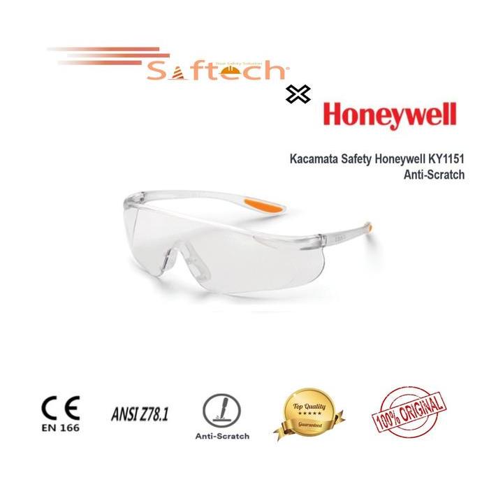 Kacamata Safety King's Honeywell Original KY1151 KY1152 clear smoke - KY1151 (Clear)