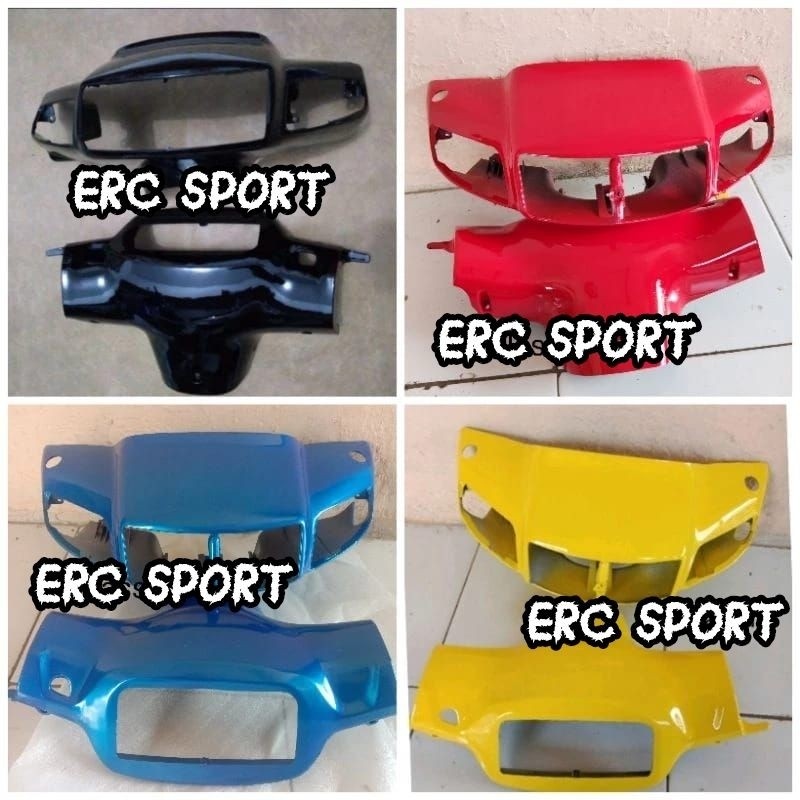 batok depan belakang satria lumba 2tak suzuki satria 2tak satria lumba satria 120 r warna hitam biru