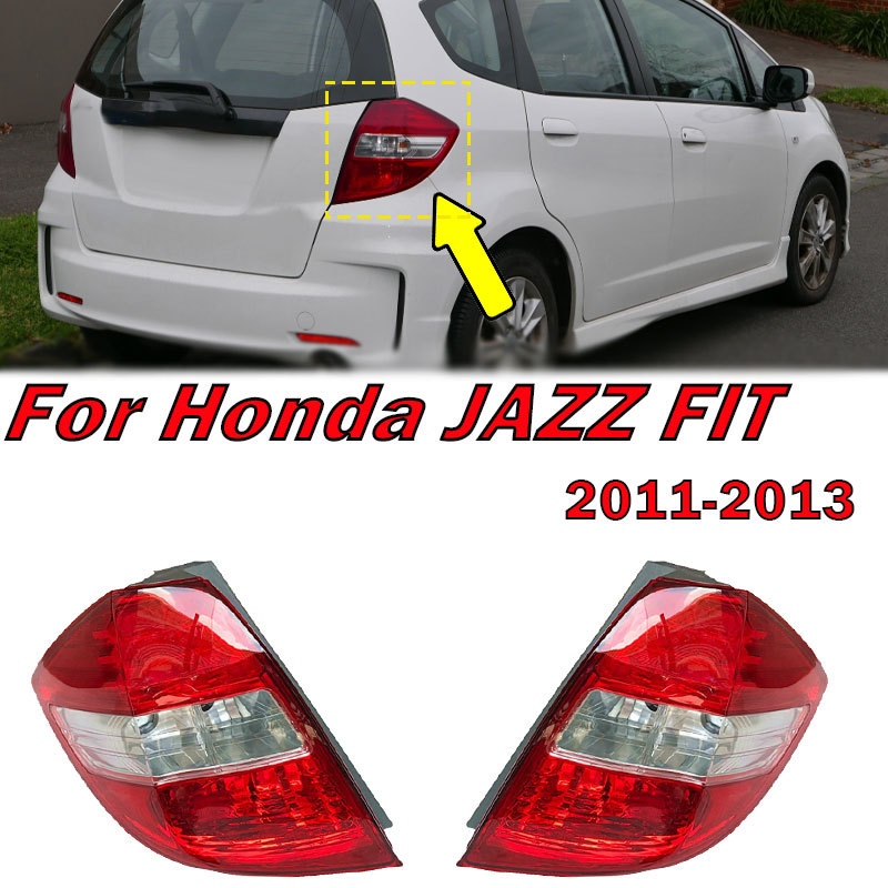 Untuk Honda JAZZ FIT Hatchback 2011 2012 2013 Lampu Belakang Bumper Belakang Lampu Rem Lampu Sein La