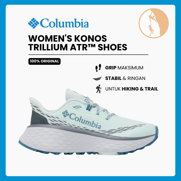 Sepatu Lari Wanita Trail Running - Columbia Women's Konos Trillium ATR™ Shoes (Blue Heron)