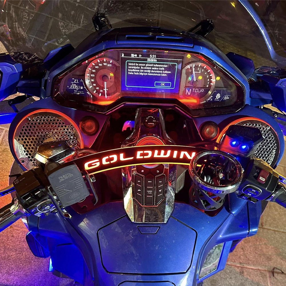 Untuk Honda Goldwing 1800 GL1800 Gold Wing 1800 2018-2025 Aksesoris Lampu LED Goldwing 1800 Lampu Pe