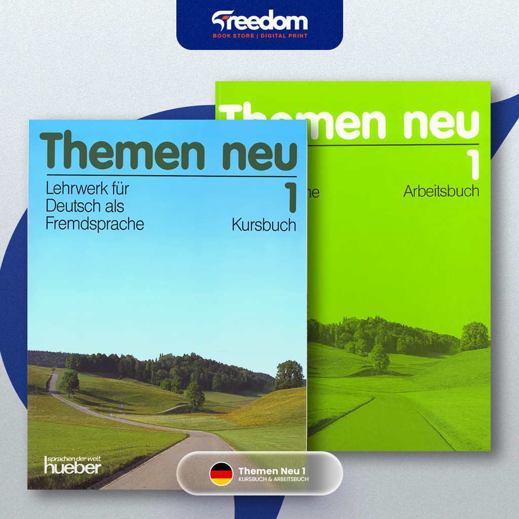 Buku Bahasa Jerman Themen Neu 1 Kursbuch & Arbeitsbuch A1 – Deutsch für Anfänger