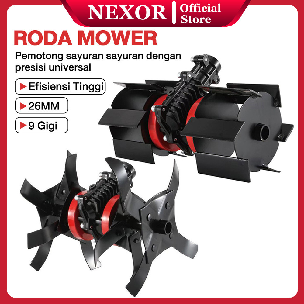 Aksesoris Universal Mesin Potong Rumput NEXOR Alat Penggembur Tanah Mesin Potong Rumput Cakar Cangku