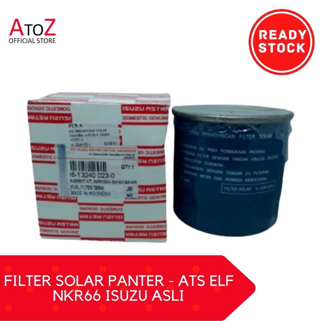 FILTER SOLAR PANTER - ATS ELF NKR66 ISUZU ASLI - FUEL FILTER - SARINGAN SOLAR - FILTER MINYAK SOLAR