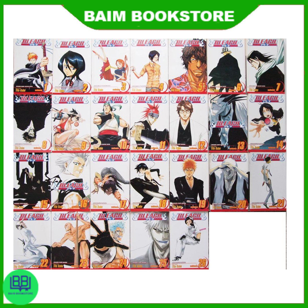 Komik Manga Bleach, 74 Books series (Engllish)