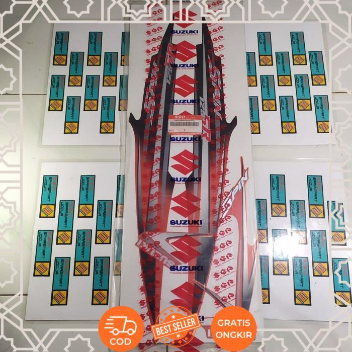 68000B46G80NXPZ Stripping Set Suzuki Spin 125 Orange Hitam Ori -Eclips