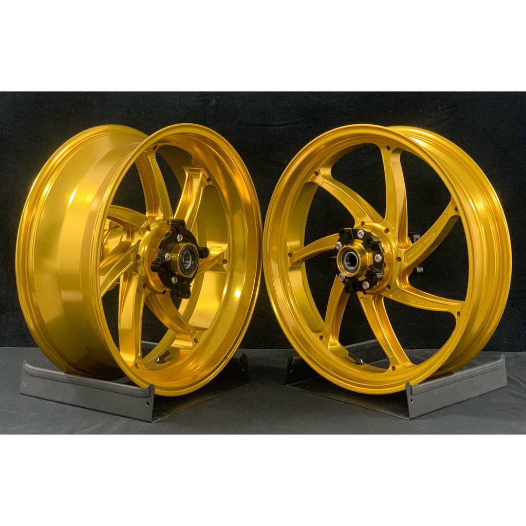 Untuk Kawasaki Zx10r, rakitan roda depan belakang, velg baja, roda depan 17 * 35, roda belakang 17 *