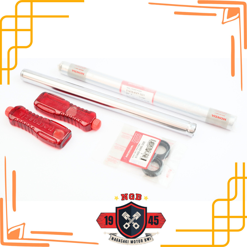 ori sok depan motor beat karbu - shock depan Vario carbu KVY KVB shop part motor