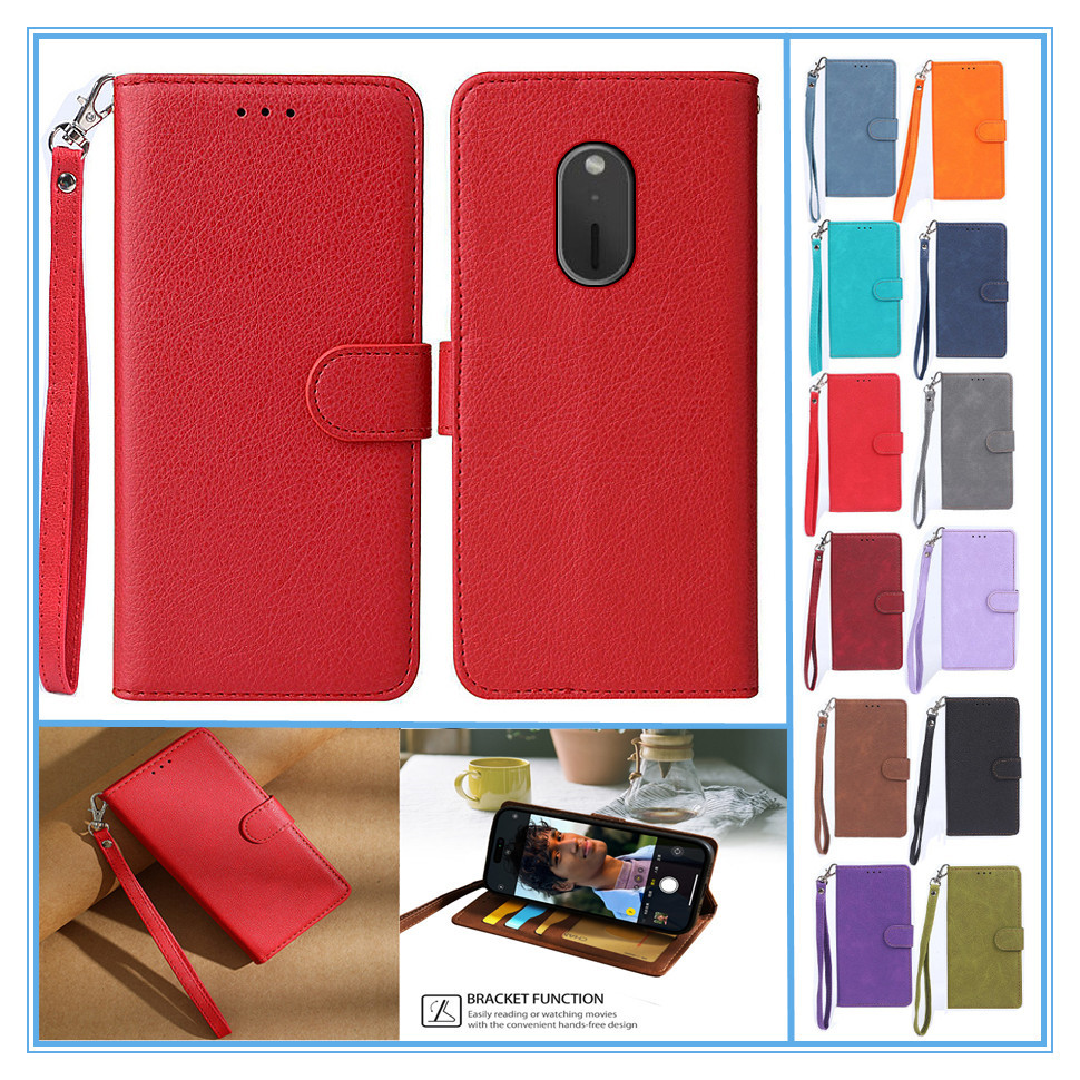 Wallet Flip Case For Nokia 230 2024 case Leather & Silicone Cover Nokia 230 (2024) Phone Cover Funda