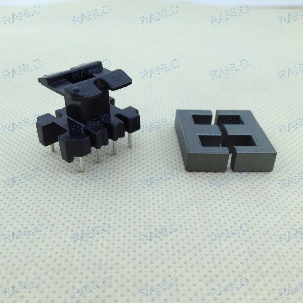 EE22 EI22 8pin Transformers Bobbin  Frame PC40 Ferrite Core
