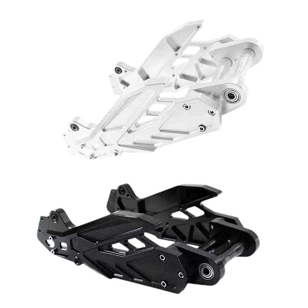 Modifikasi Swing Arm Sepeda Motor Listrik NIU, CNC Aluminium Alloy, Garpu Belakang Datar Solid Lotus