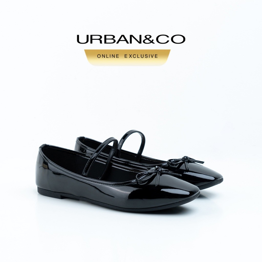 URBAN&CO Marelle Basic Flatshoes Mary Jane Sepatu Ballet Korea Wanita Kekinian