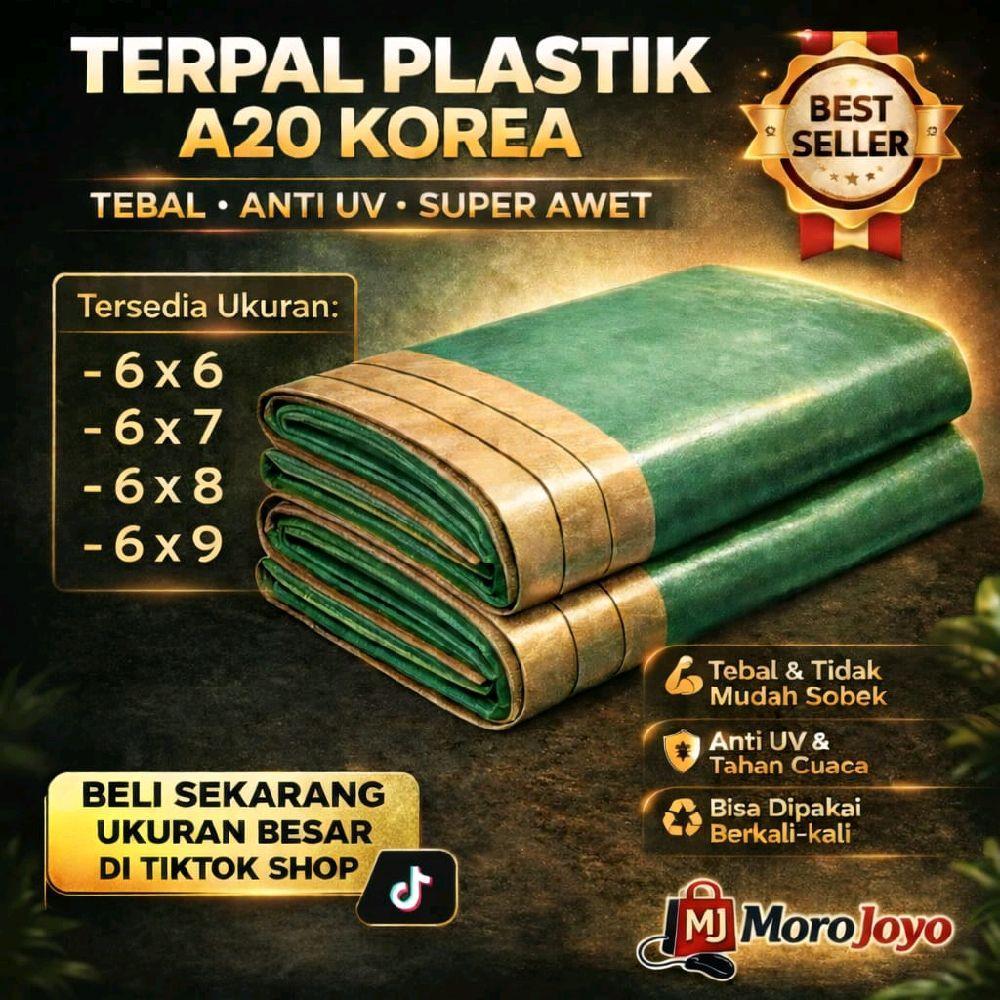 Terpal Korea A20 6x6 6x7 6x8 6x9 terpal tenda terpal plastik terpal truk terpal fuso terpal murah Te