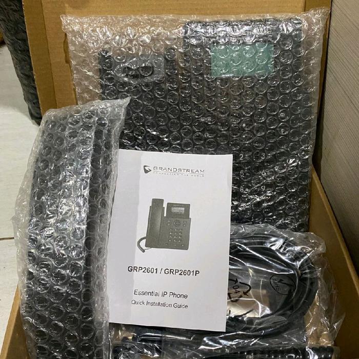GRANDSTREAM GRP2601P - 2LINE ESSENTIAL IP PHONE