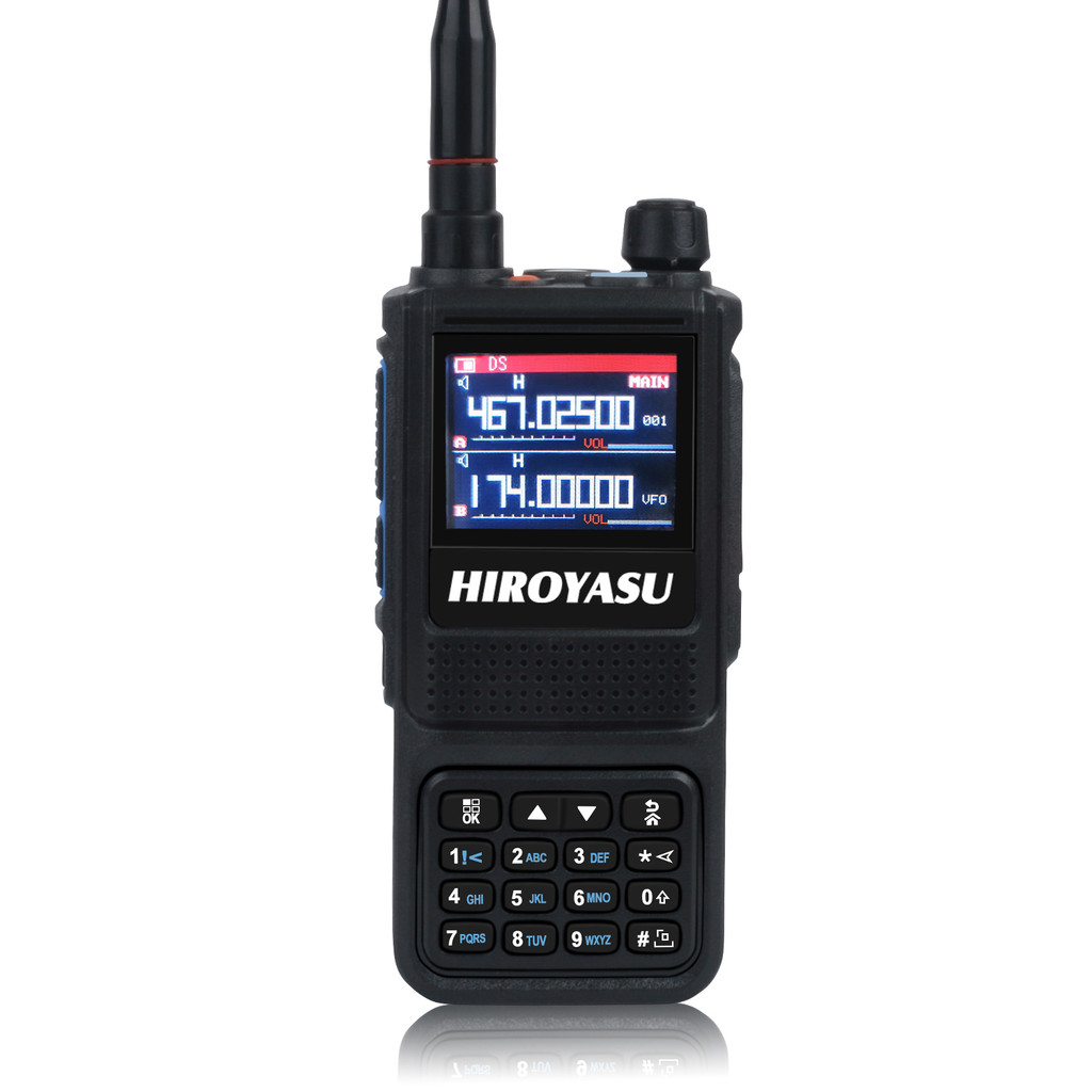Hiroyasu HI-8811 Air Band FM Rao 2Bands Rx Walkie Talkie 220-260MHz VHF UHF 330-400MHz 4Bands TX & R