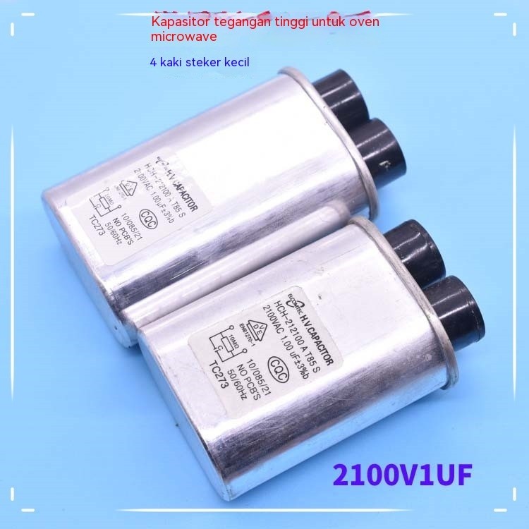 Baru 2100VAC / 1.0UF Microwave Oven Capacitor Tegangan Tinggi TC237 Microwave Oven Capacitor Aksesor