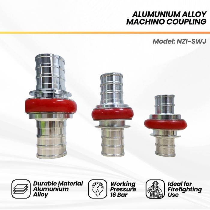 Coupling Aluminium Machino 1.5 / 2 / 2.5 Inch Import – Kopling Selang Pemadam / Fire Hose / Coupling