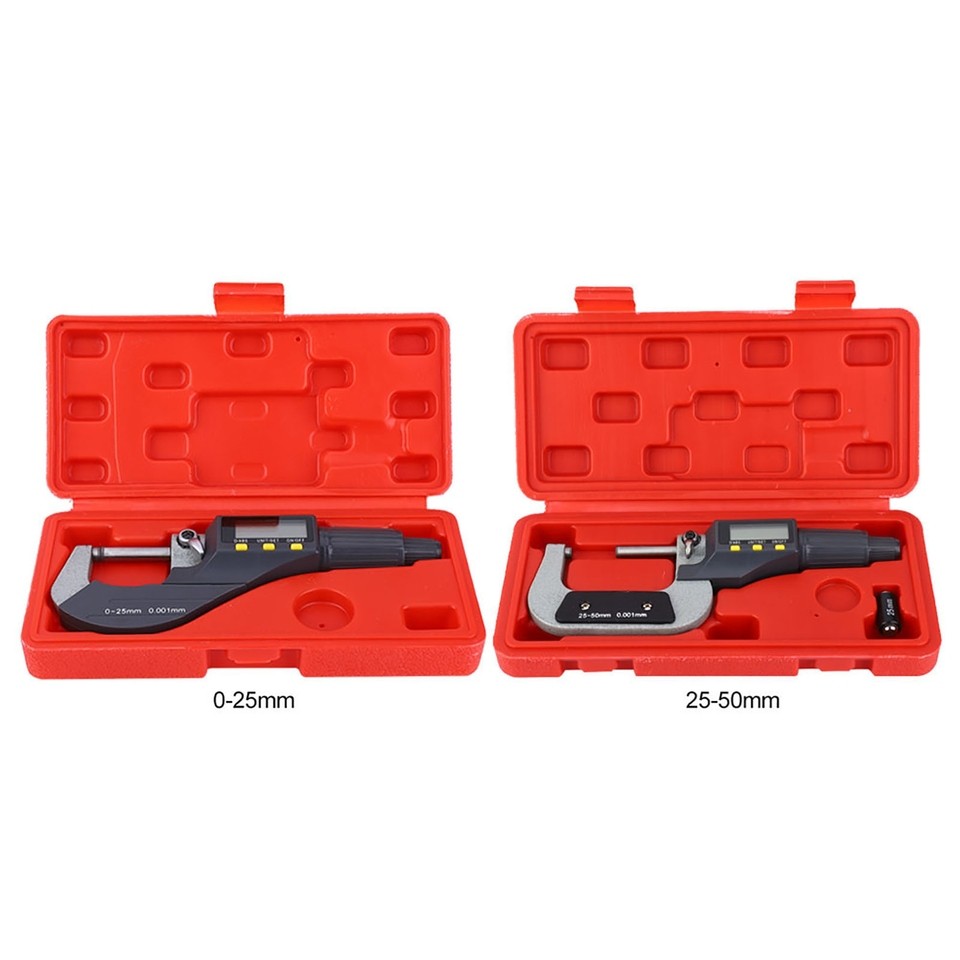 0.001mm Digital Electronic Micrometer Outside Micrometer Caliper Gauge Micrometer Caliper Digital Mi