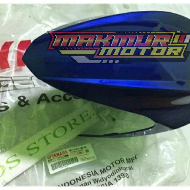 SPAKBOR DEPAN AEROX 125 BIRU ORI YGP