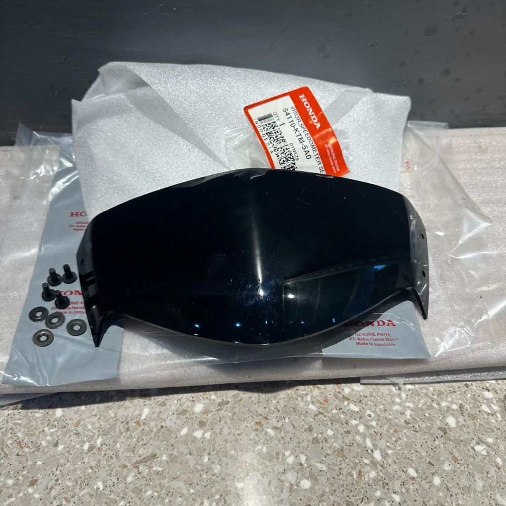 64110 KTM 5A0 VISOR BATOK LAMPU DEPAN SUPRA X125 LAMA ASSY ORIGINAL AHM