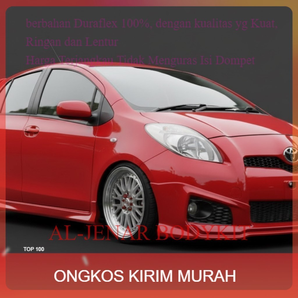 [CICILAN 0%] BODYKIT YARIS UPGRADE 2006-2011 BEMPER / BUMPER YARIS BAKPAO BEMPER / BUMPER YARIS