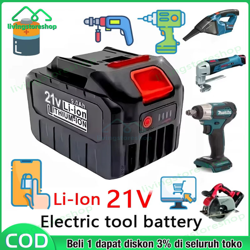 MT-21V 5/10/20Sel 40000mah Bor Baterai Baterai 21VF Impact Bor Baterai 88VF Mesin Bor baterai Makita