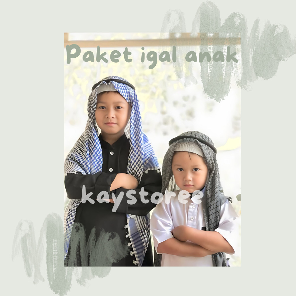 TERBARU SORBAN ANAK/PAKET IGAL ANAK/SORBAN ANAK TK/SD/SORBAN ANAK TERBARU