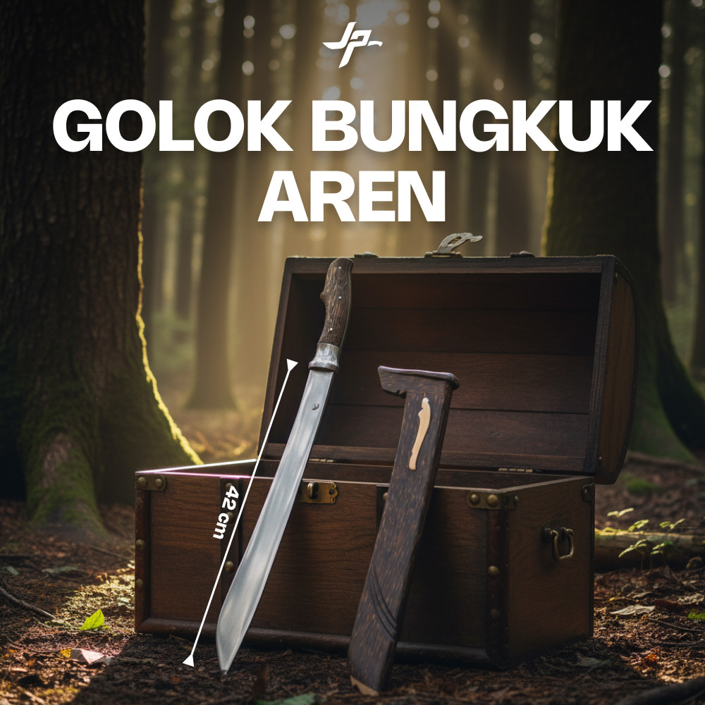 Juragan Pisau | Golok Parang kebun Baja Per Asli Sup9 Super Tajam dan Kuat Tebas Kayu Bambu Pohon