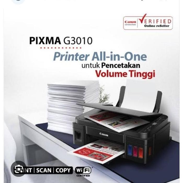 New Printer, Scanner & Mesin Fotokopi Printer Canon G3010 Garansiresmi Canon 3Tahun