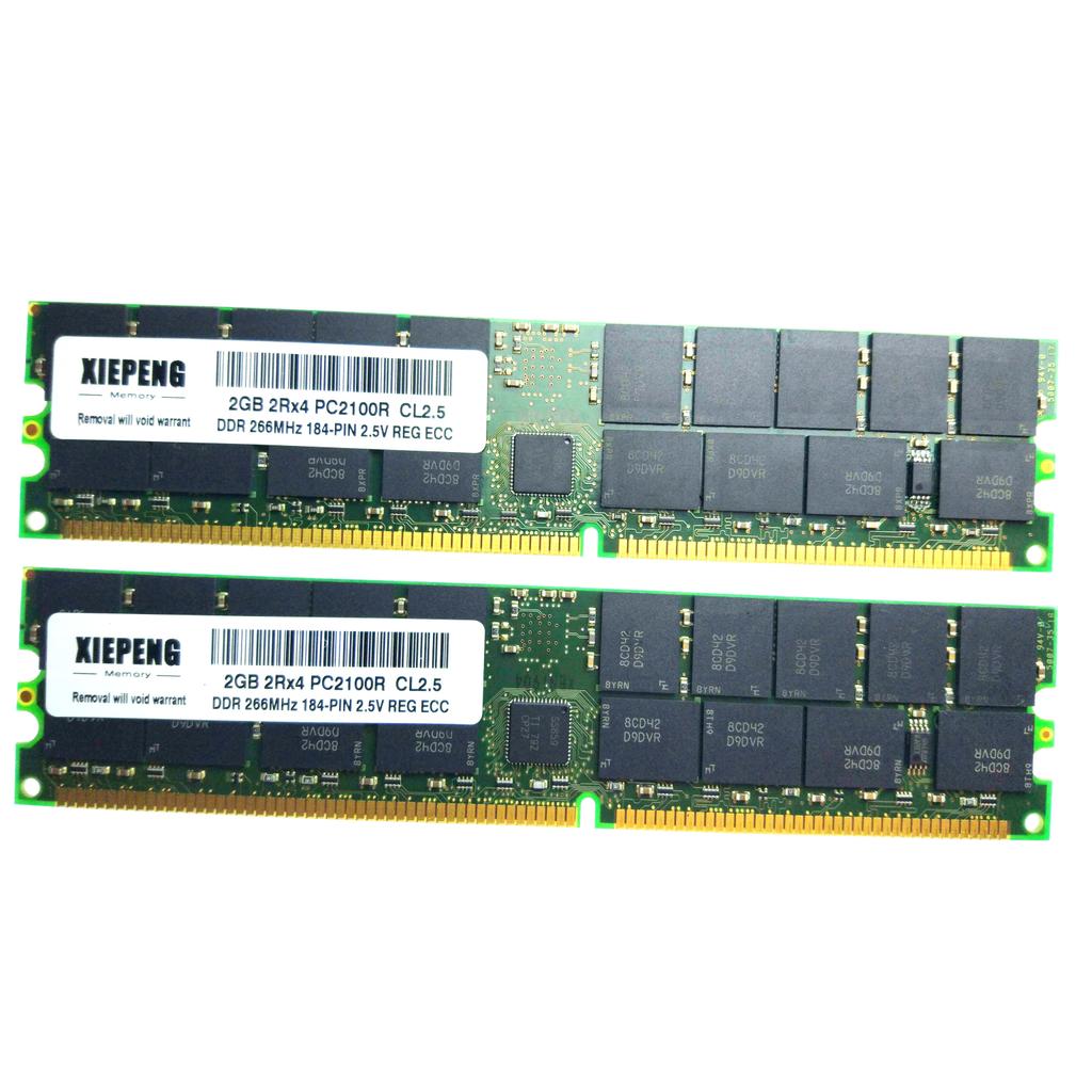 For Sun Blade X8400 Fire X4100 X4200 B100x V125 V210 V250 V440 V60x RAM 2GB DDR 400MHz PC3200 4G DDR