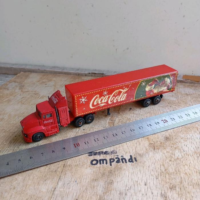 JJtoys diecast kendaraan truck kontainer coca cola 2ND