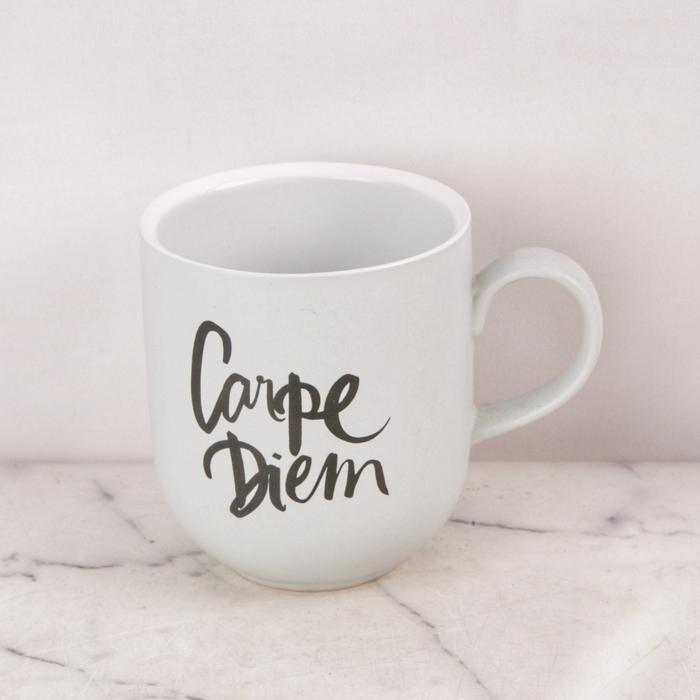 Artisan Ceramic | Carpe Diem Peppermint Oslo Mug