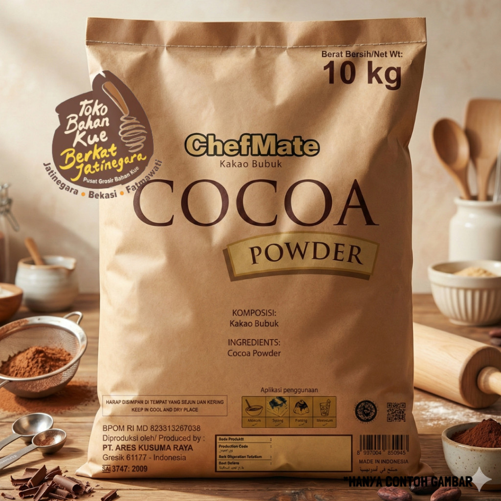 (VIVESSA) Chefmate Cocoa Powder Kemasan Repack | Coklat Bubuk CHEFMATE