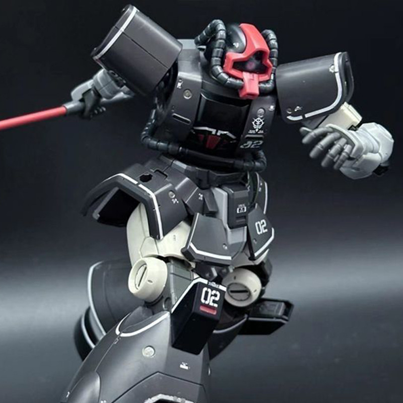 HG GTO1/144 YMS-08B Dom Figures Dom Test Type Figure Assembly Figurine Pvc Statue Models Collection 