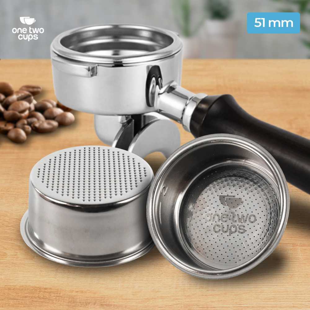 [PROMO] Filter Basket Portafilter Single Wall 51mm 16g 1 Cup - DL-01