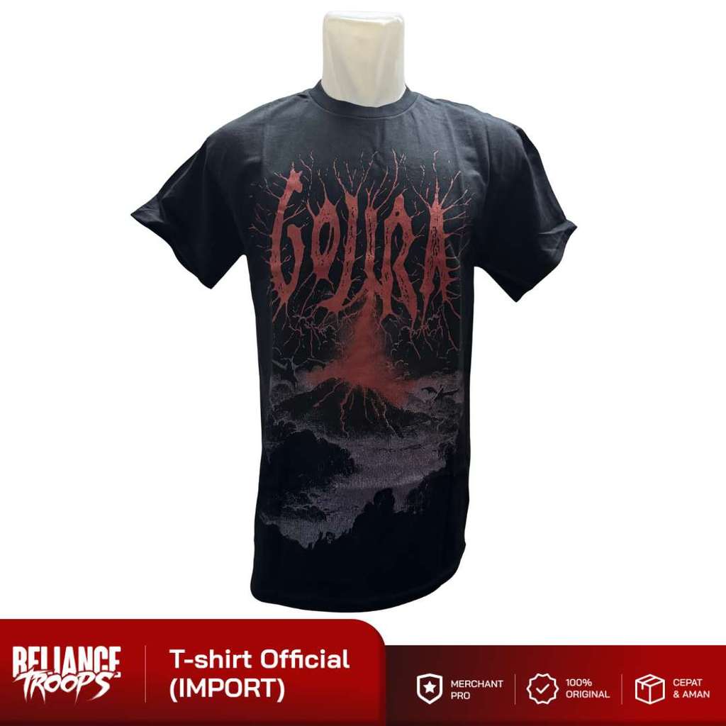 T-shirt Official | Gojira - Volcano (Black)