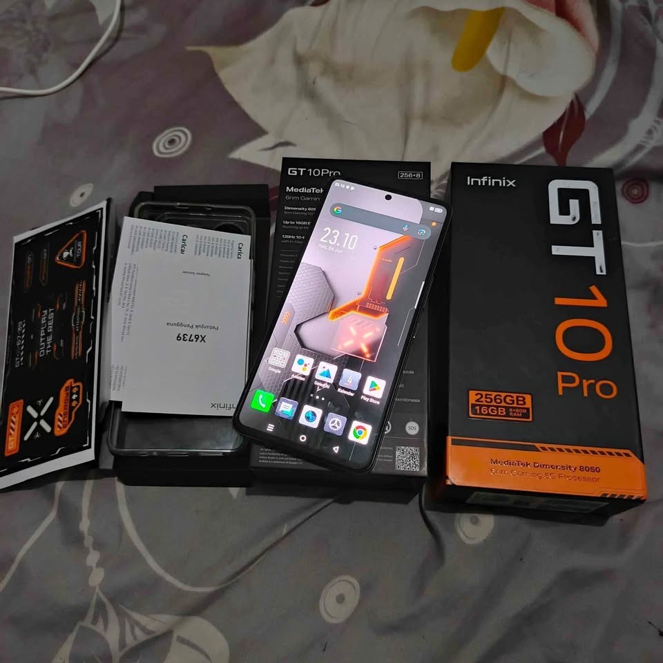 HP Infinix GT 10 Pro 5G Ram 8 Rom 256GB ( Second )