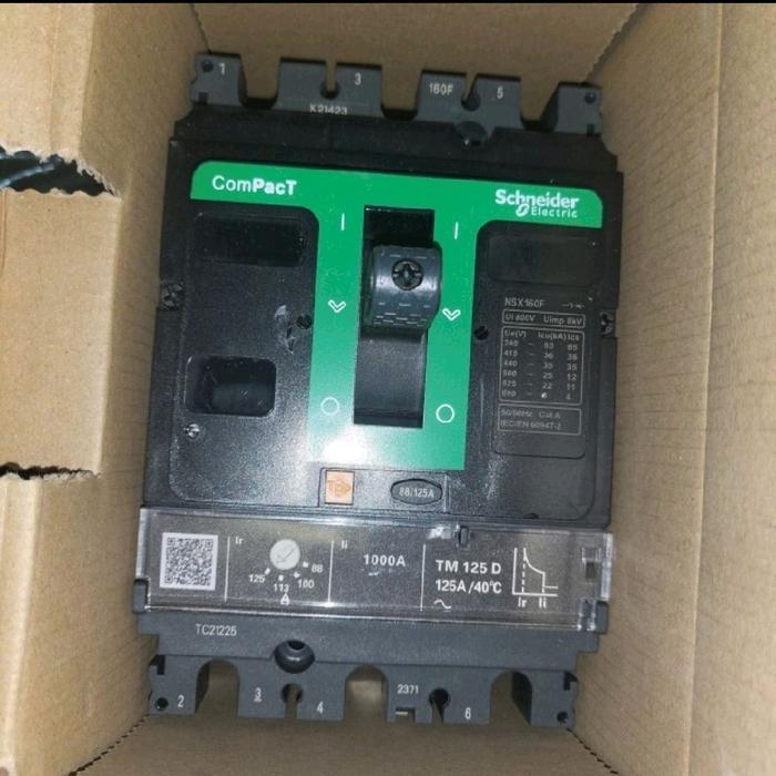 MCCB SCHNEIDER NSX100L 150KA 3P 63A NEW ORIGINAL