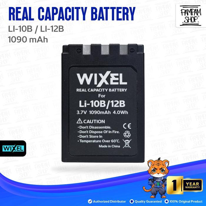 WIXEL Baterai Kamera LI-10B / LI-12B Compatie for Olympus Camedia C-70 C-7000 C-760 C-765 C-770 D-59