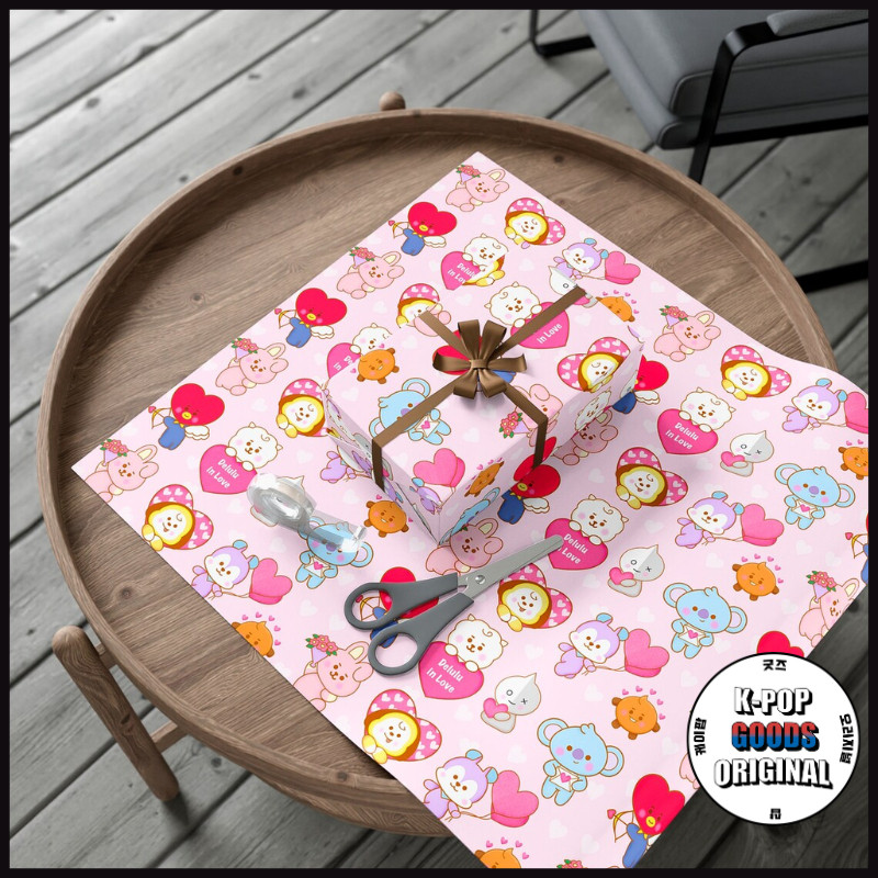 BT21 WraPPing Paper 2 Sheets