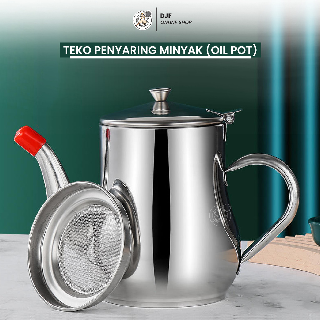 Teko Saringan Teko Penyaringan Minyak/Teko saringan minyak/ Gelas Teko Teko Air /Teko kopi Oil Pot