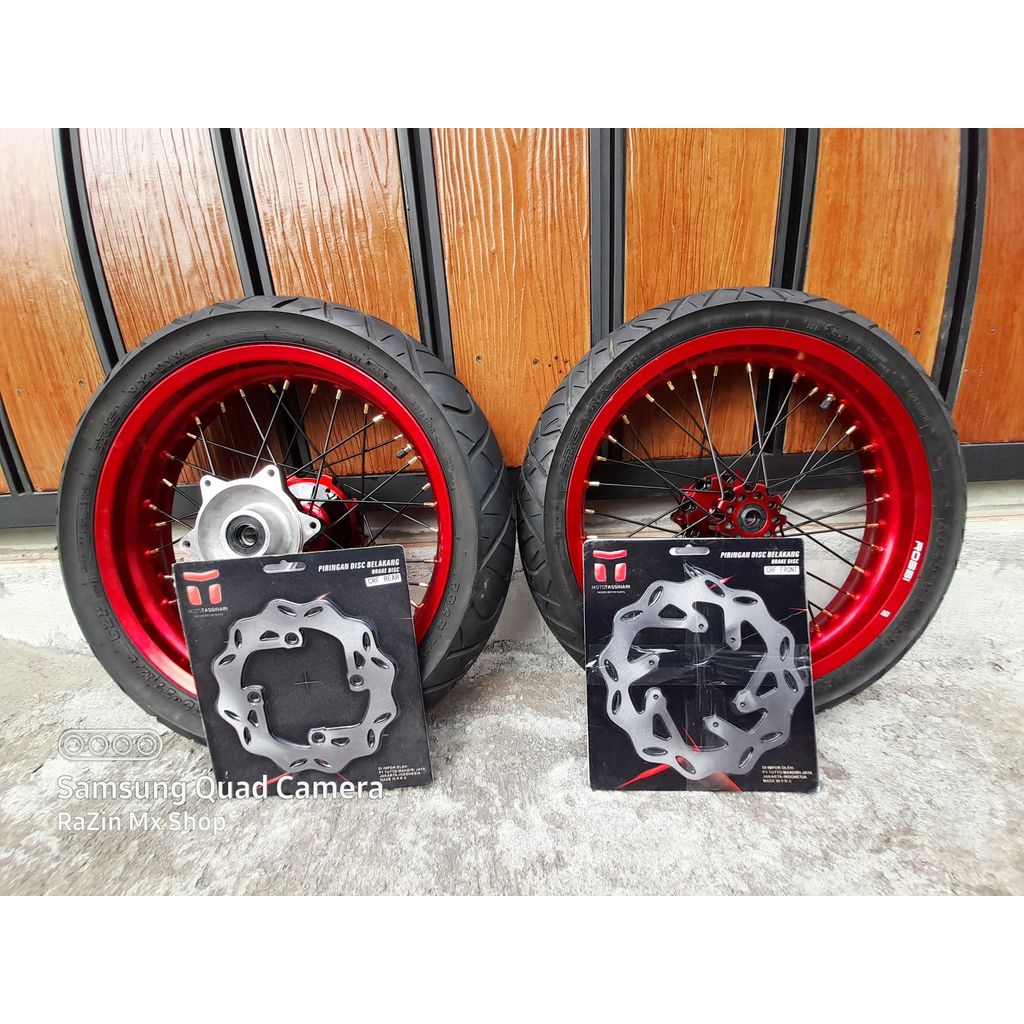 Wheelset SUMO CRF150 L BAN SUPERMOTO CRF Ring 17