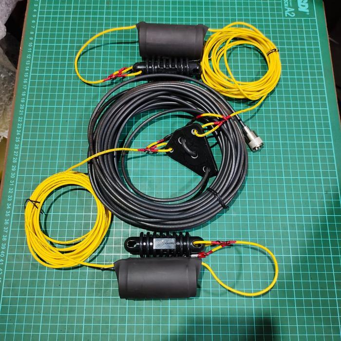 antena open dipole longwire long wire 80m 80 meter band 3.5mc 3.5mhz antenna SCelectro