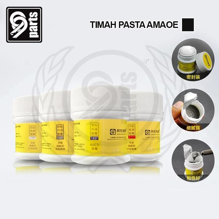 Timah Pasta Amaoe M11 Low Temp 138° / Timah Pasta Medium AmaoeM13 190° - M11 138°