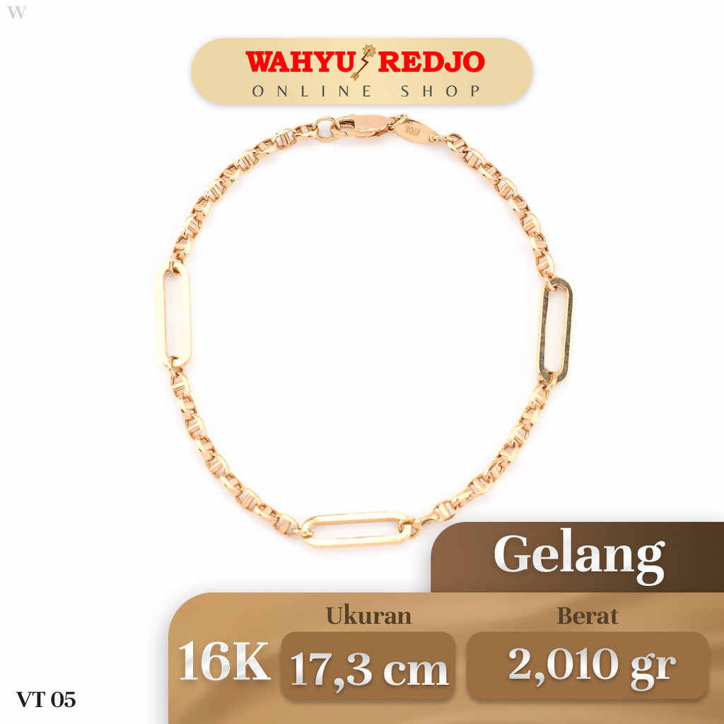 Gelang Emas Kadar 16K Wahyu Redjo GL-16K-30192334